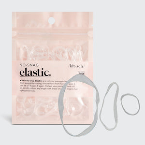 No-Snag Elastic 100pc (Clear)