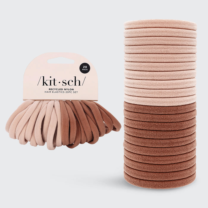 Elásticos de cabelo 20 unidades - Blush