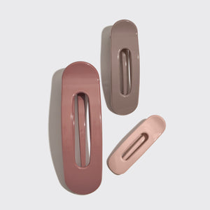 Pinza plana 3pc Flat- Terracotta