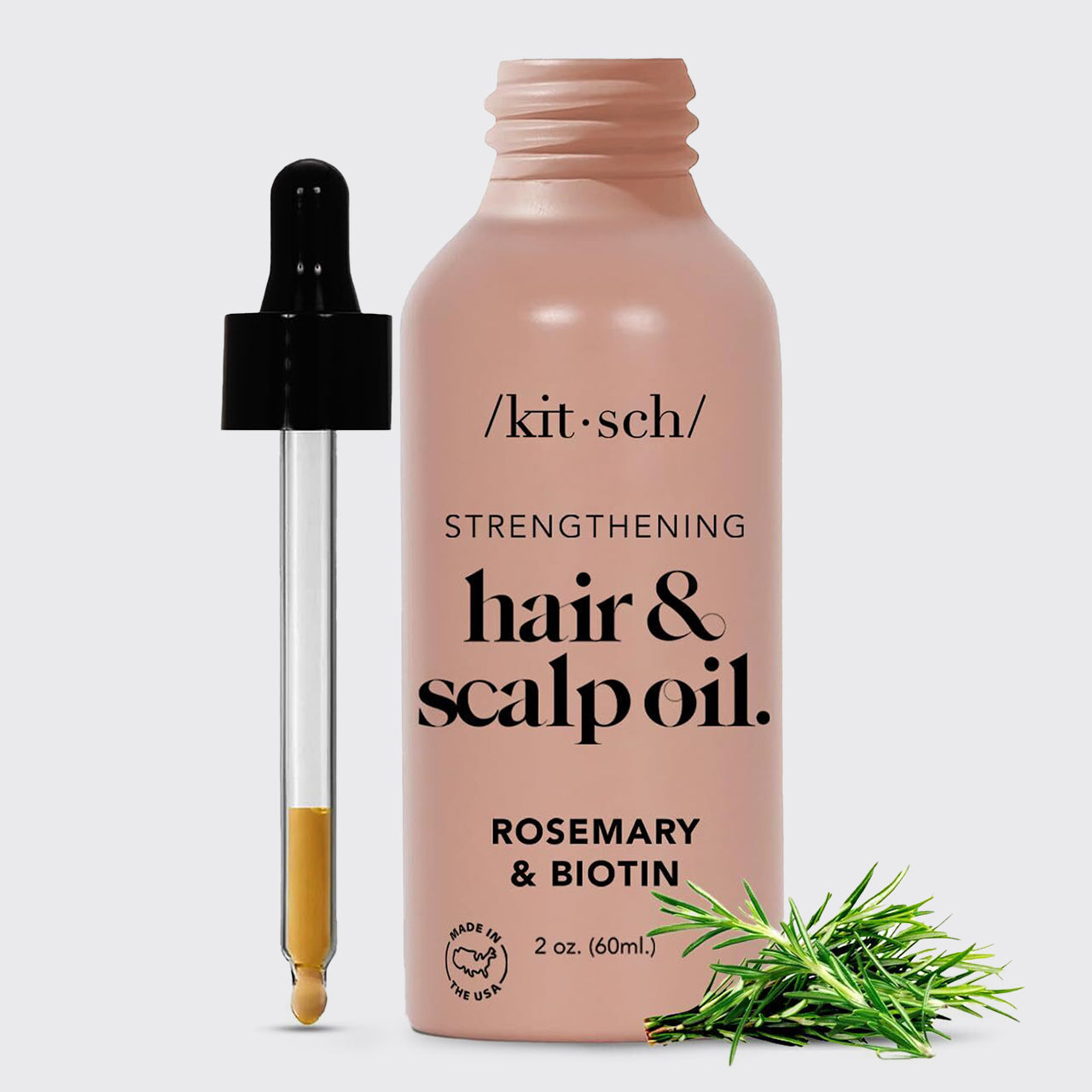 Rosmarin-Kopfhaut- und Haarstärkungsöl mit Biotin