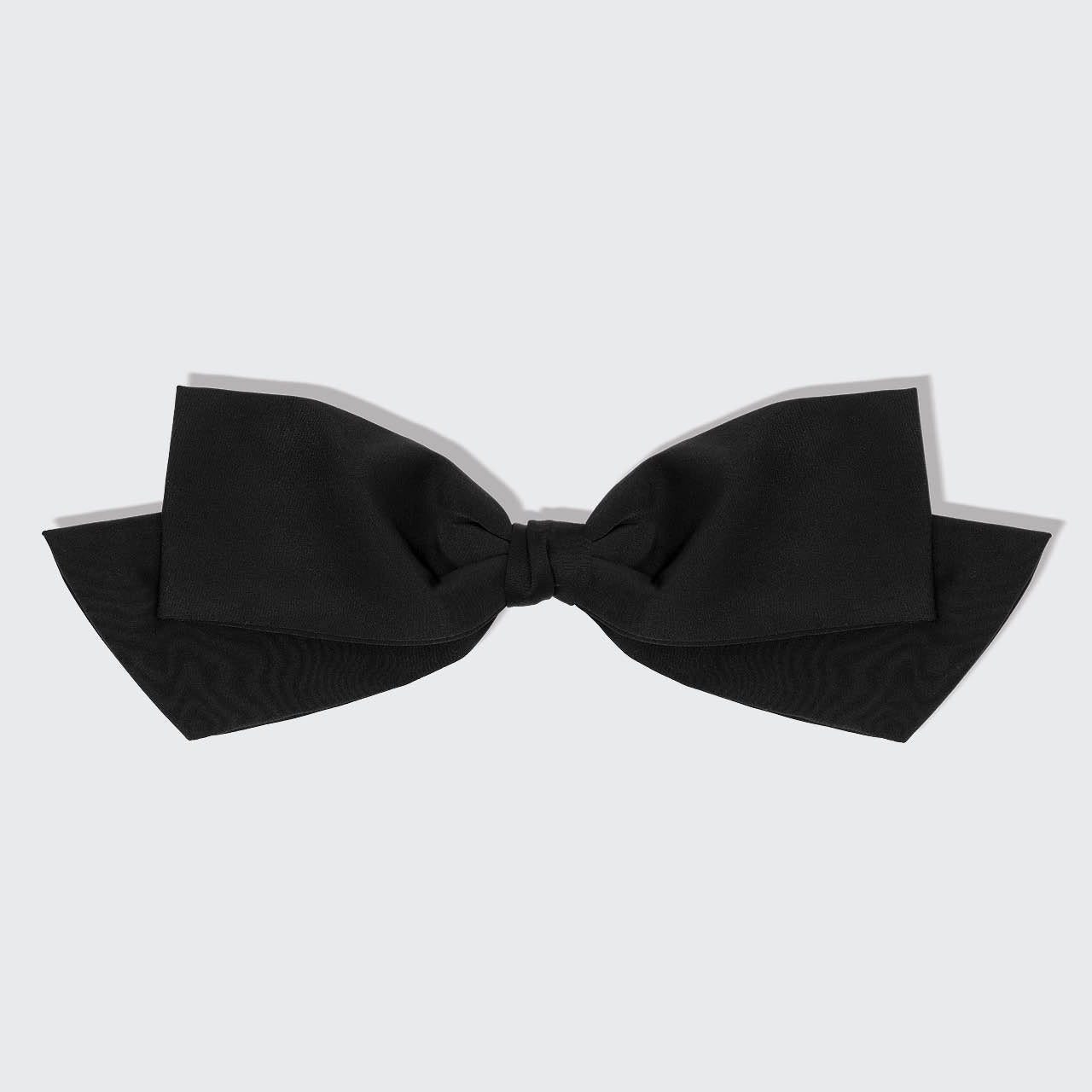 Black Bow Hair Clip