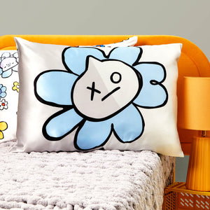 BT21 meets Kitsch Funda de almohada de satén - VAN