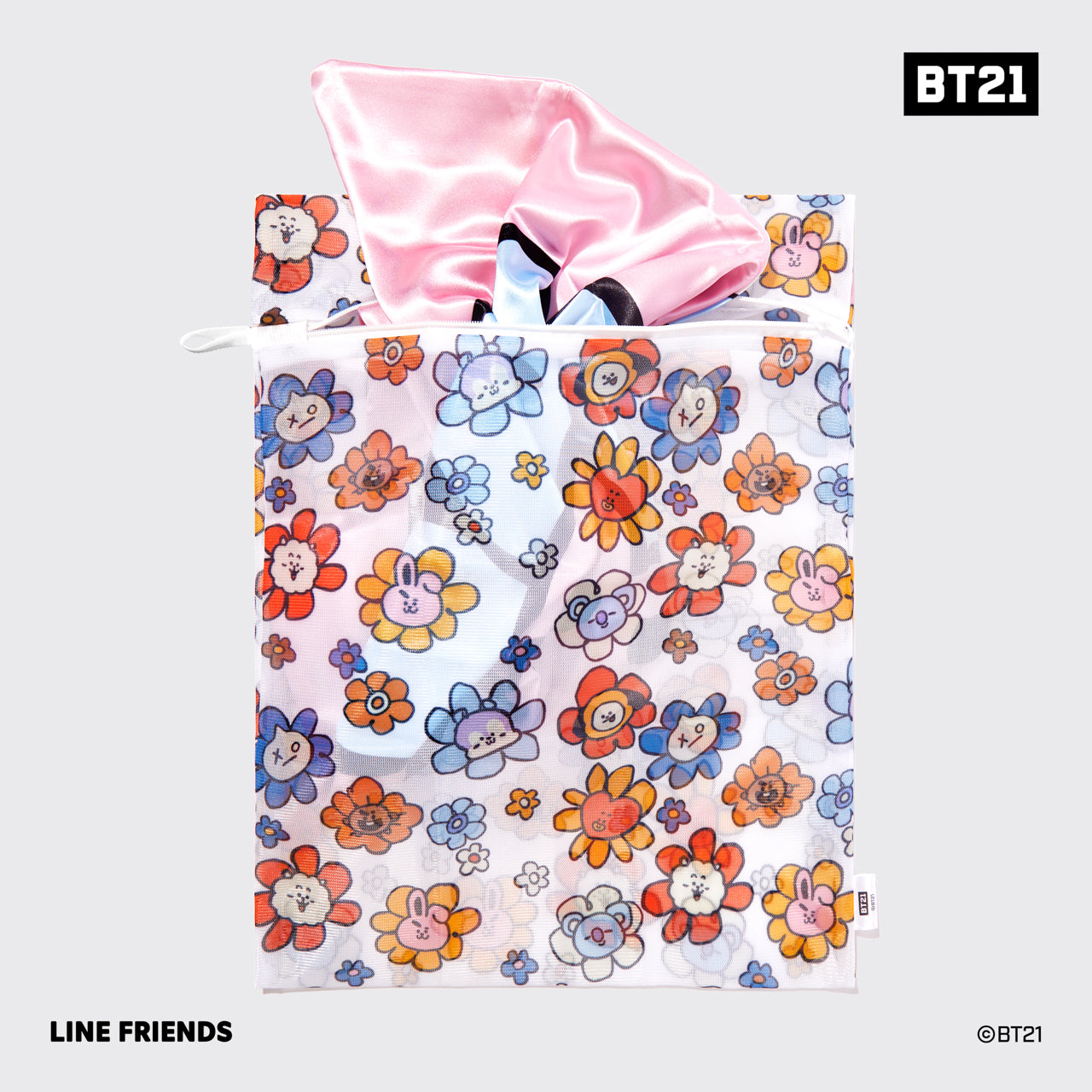 BT21 meets Kitsch Bolsas de aseo 2pc - UNIVERSTAR