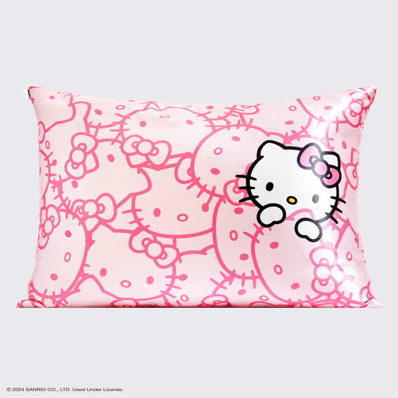 Kitsch x Hello Kitty Satin Pillowcase - Pink Hello Kitty Faces