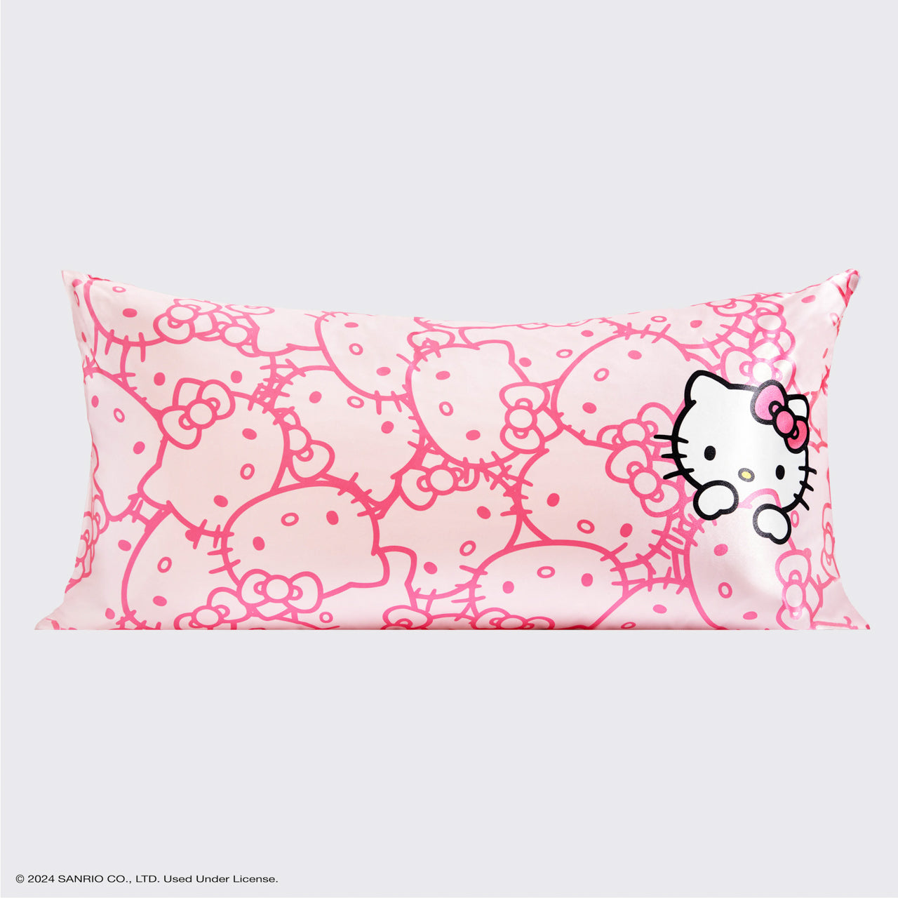 Hello Kitty x Kitsch Funda de cojín King - Hello Kitty Rosada Caras