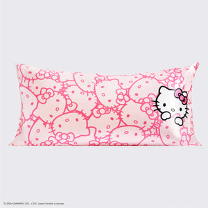 Fronha Hello Kitty x Kitsch King - Rostos Hello Kitty Rosa