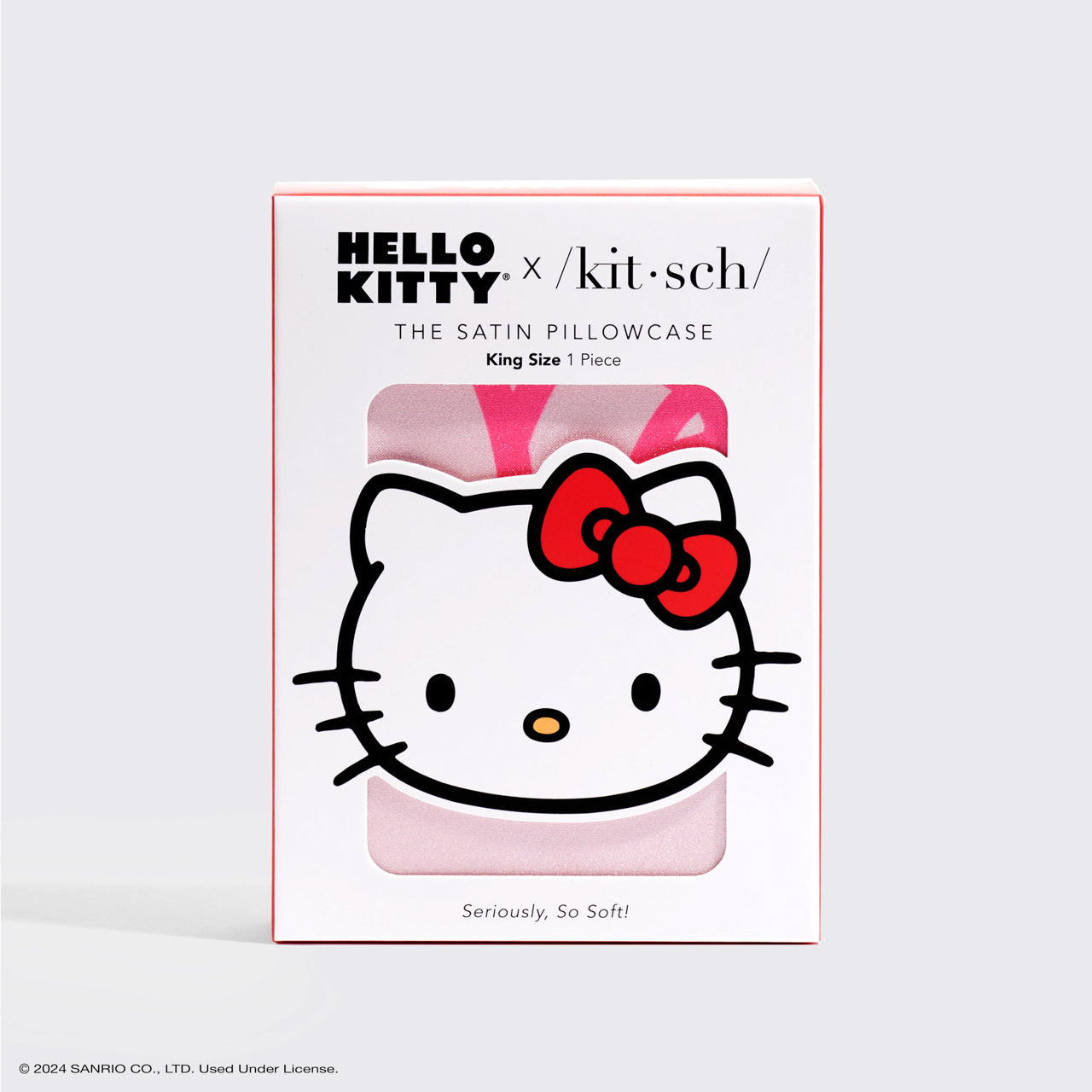 Fronha Hello Kitty x Kitsch King - Rostos Hello Kitty Rosa