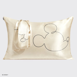 Mickey/ Minnie x Kitsch Pillowcase Standard Mr. Mouse