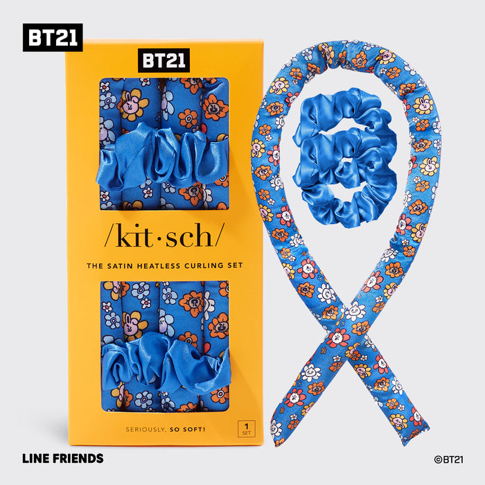 Kitsch x BT21 Set de boucles sans chaleur