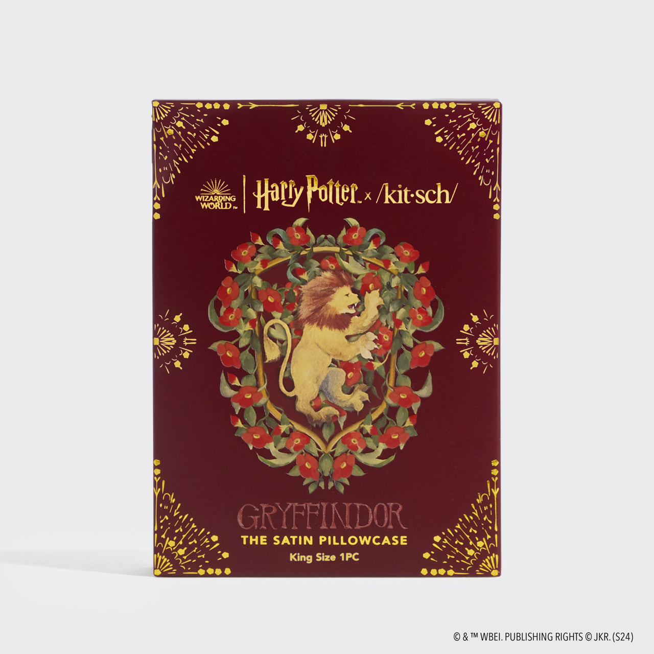 Harry Potter x Kitsch Satin Fronha King - Gryffindor