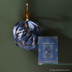 Toalha de cabelo enrolada em cetim Harry Potter x Kitsch - Ravenclaw