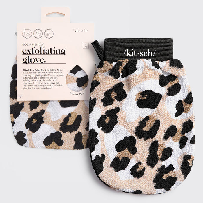 Exfoliating Glove - Leopard