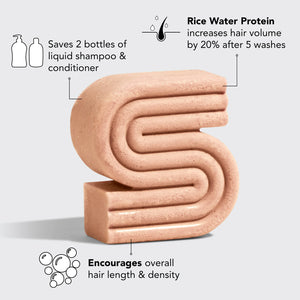 Rice Water Shampoo & Conditioner Combo for Hair Growth