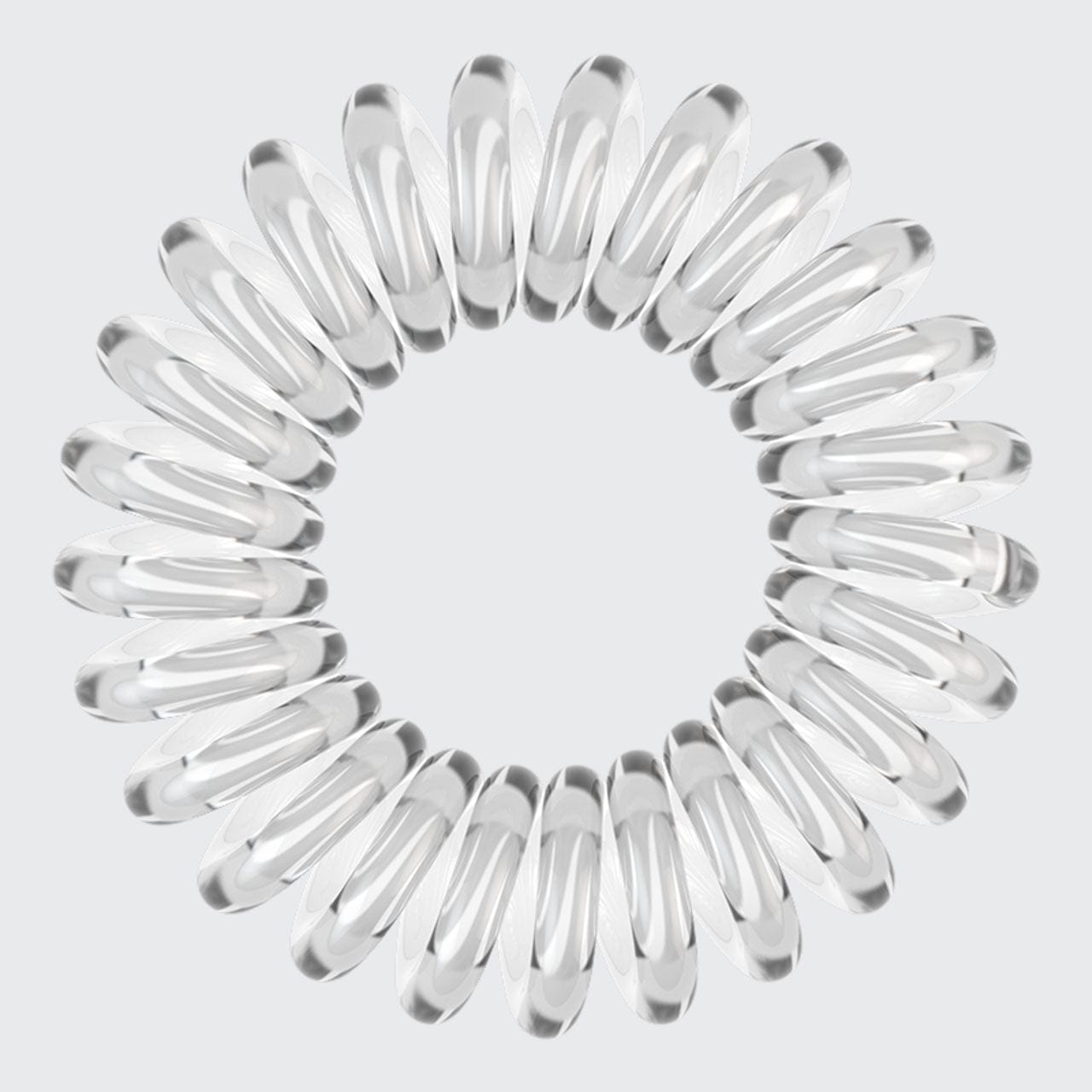 Spiral Hair Ties 8 Pack - Clear